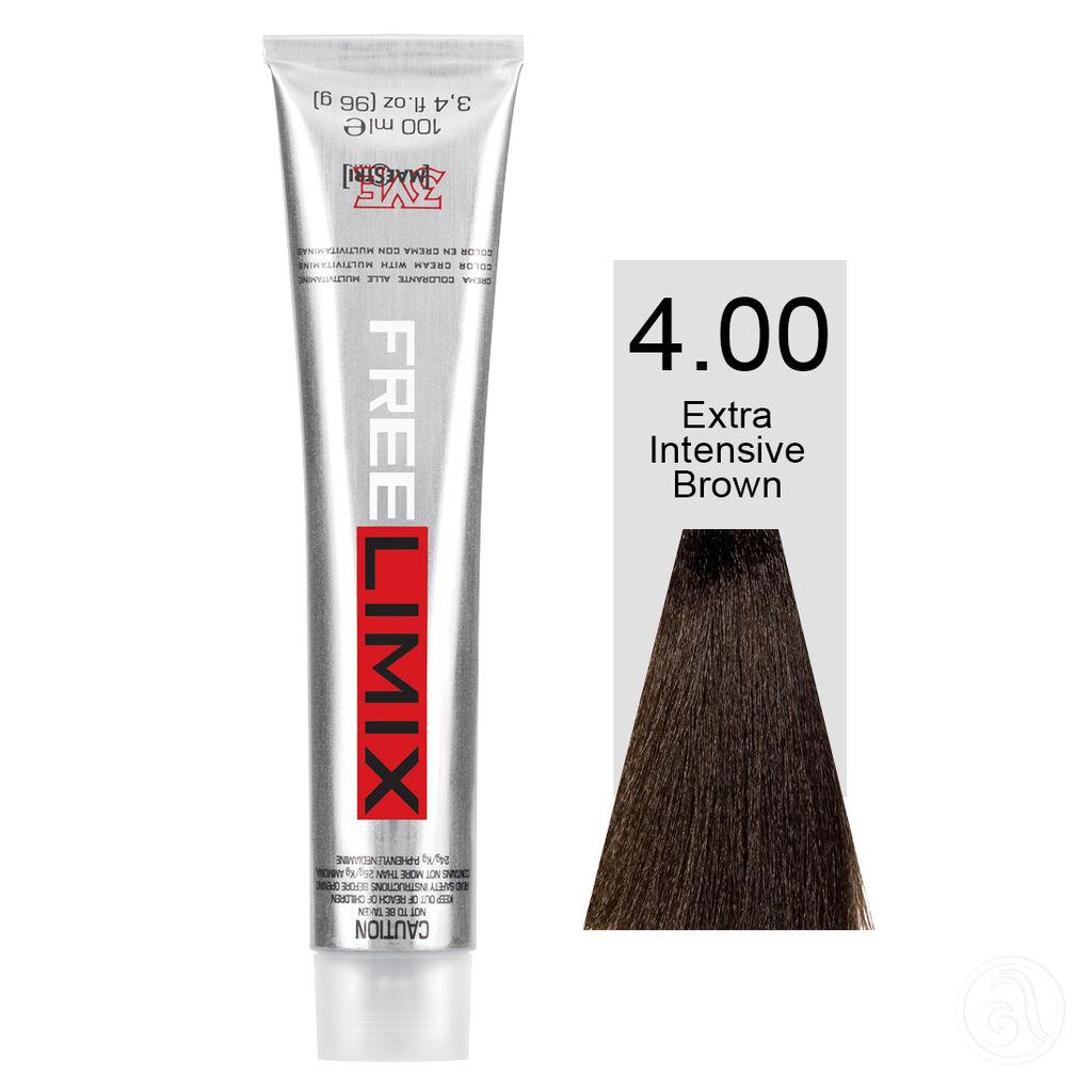 Freelimix Farba za kosu 4.00 Veoma intenzivna smeđa, 100 ml