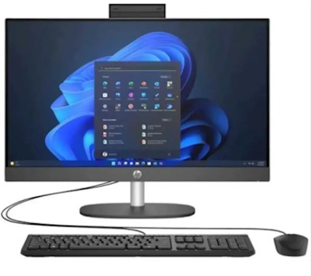 HP Desktop računar ProOne 240 G10, i3-N300, 23.8", 8GB DDR4, 512GB SSD, Windows 11 Pro, Crni