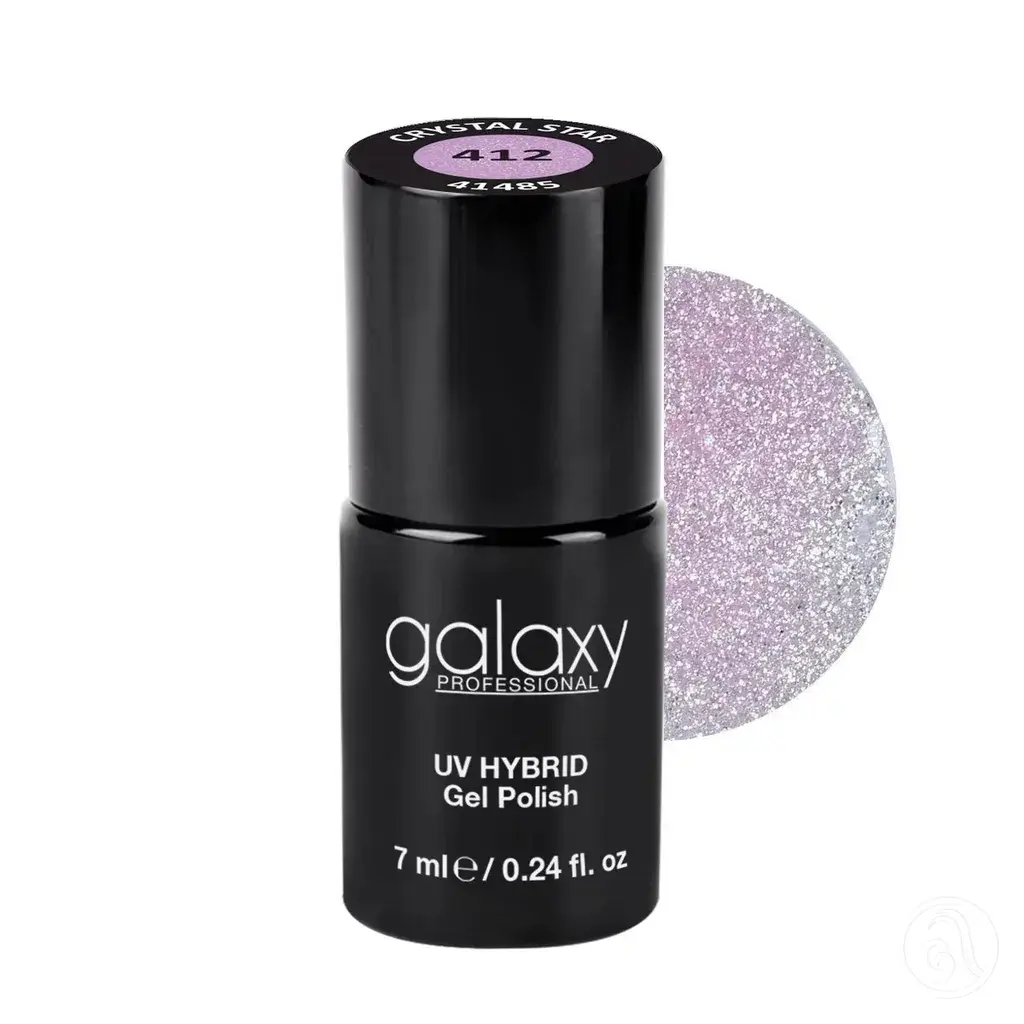 Galaxy Professional Trajni lak za nokte 412 Crystal Star