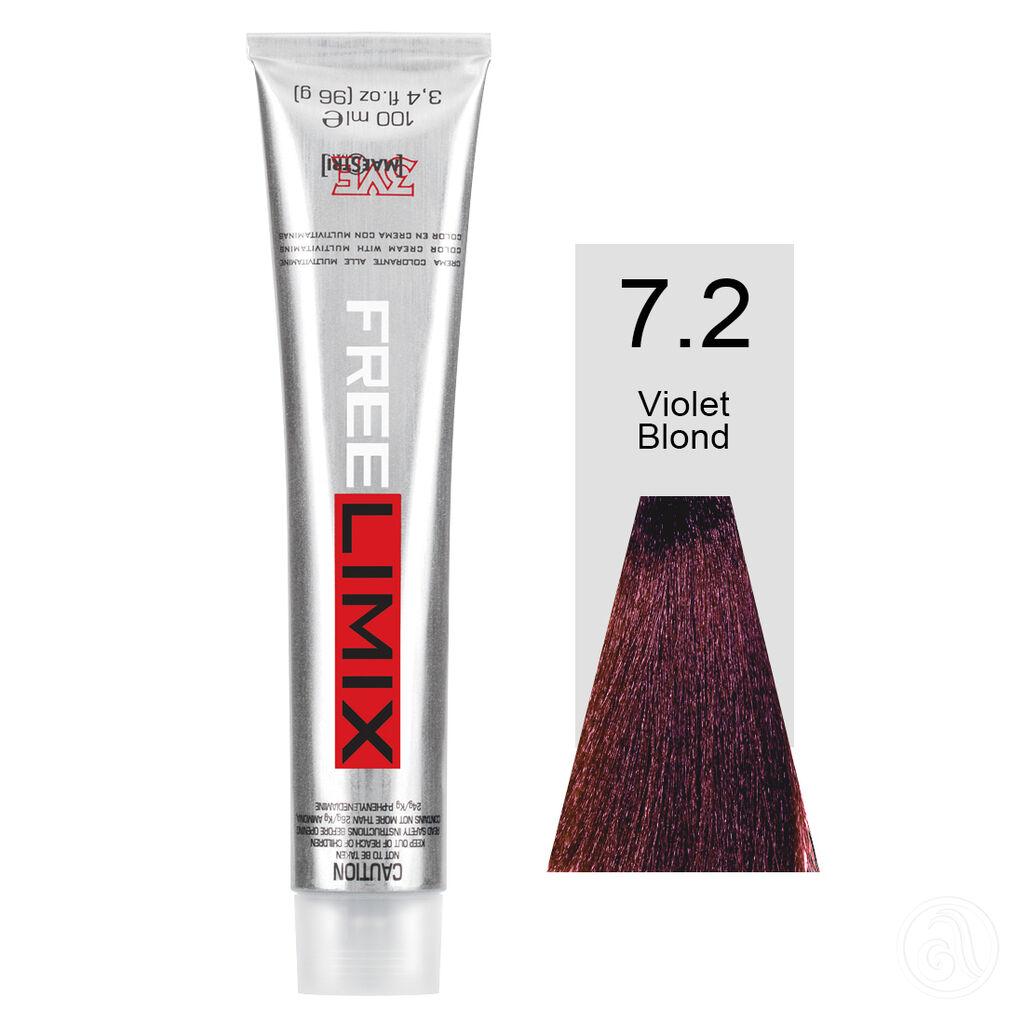Freelimix Farba za kosu 7.2 Ljubičasto plava, 100 ml