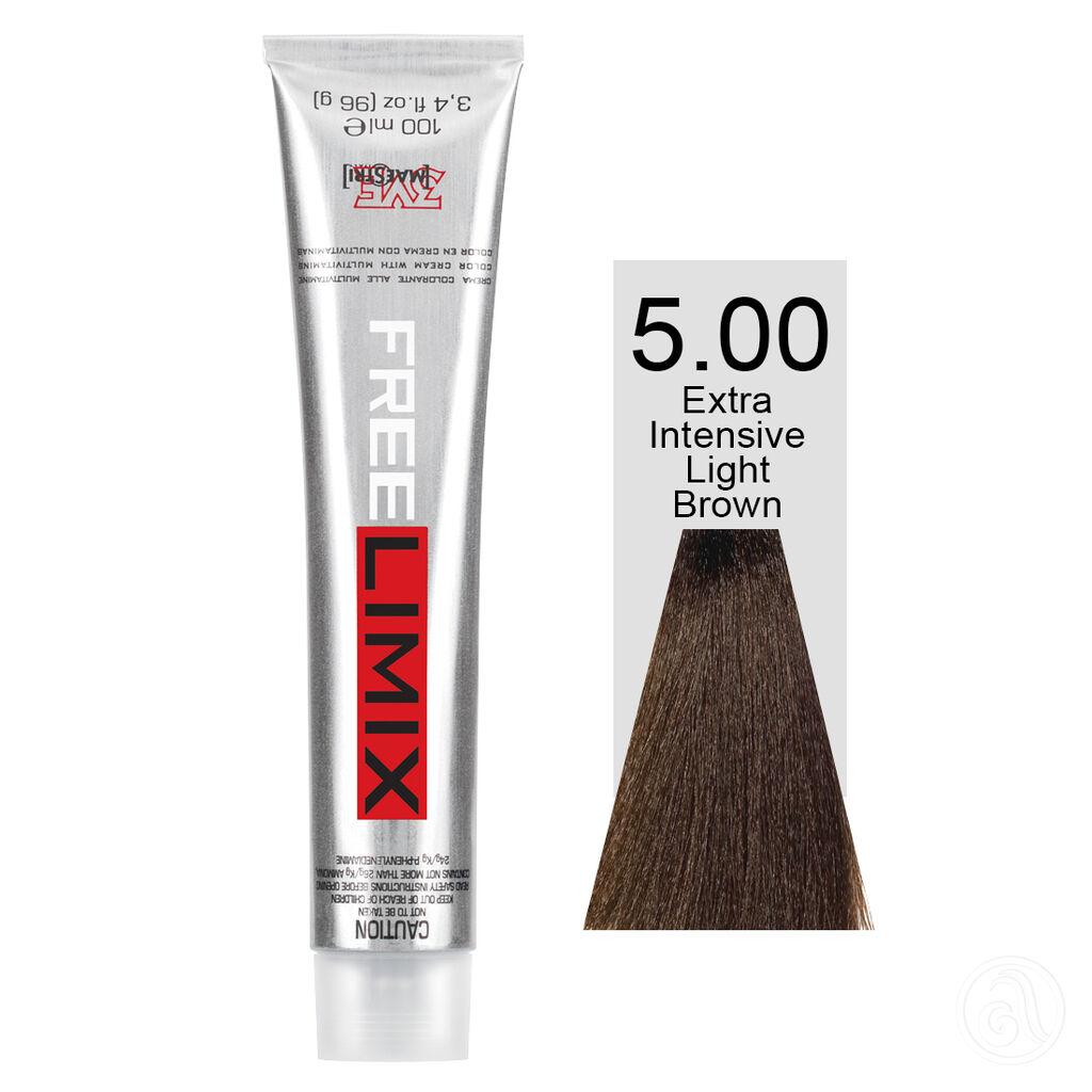 Freelimix Farba za kosu 5.00 Veoma intenzivna svijetlosmeđa, 100 ml