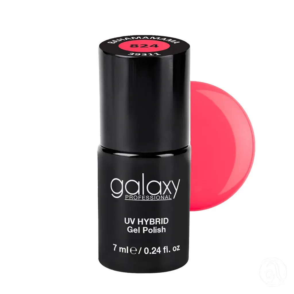 Galaxy Professional Trajni lak za nokte 824 Bahamamama