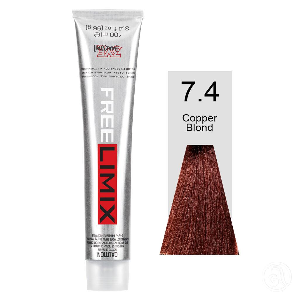 Freelimix Farba za kosu 7.4 Bakarno plava, 100 ml