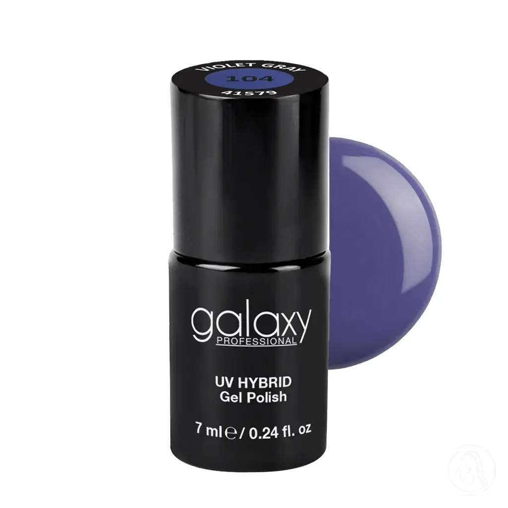 Galaxy Professional Trajni lak za nokte 104 Violet Gray
