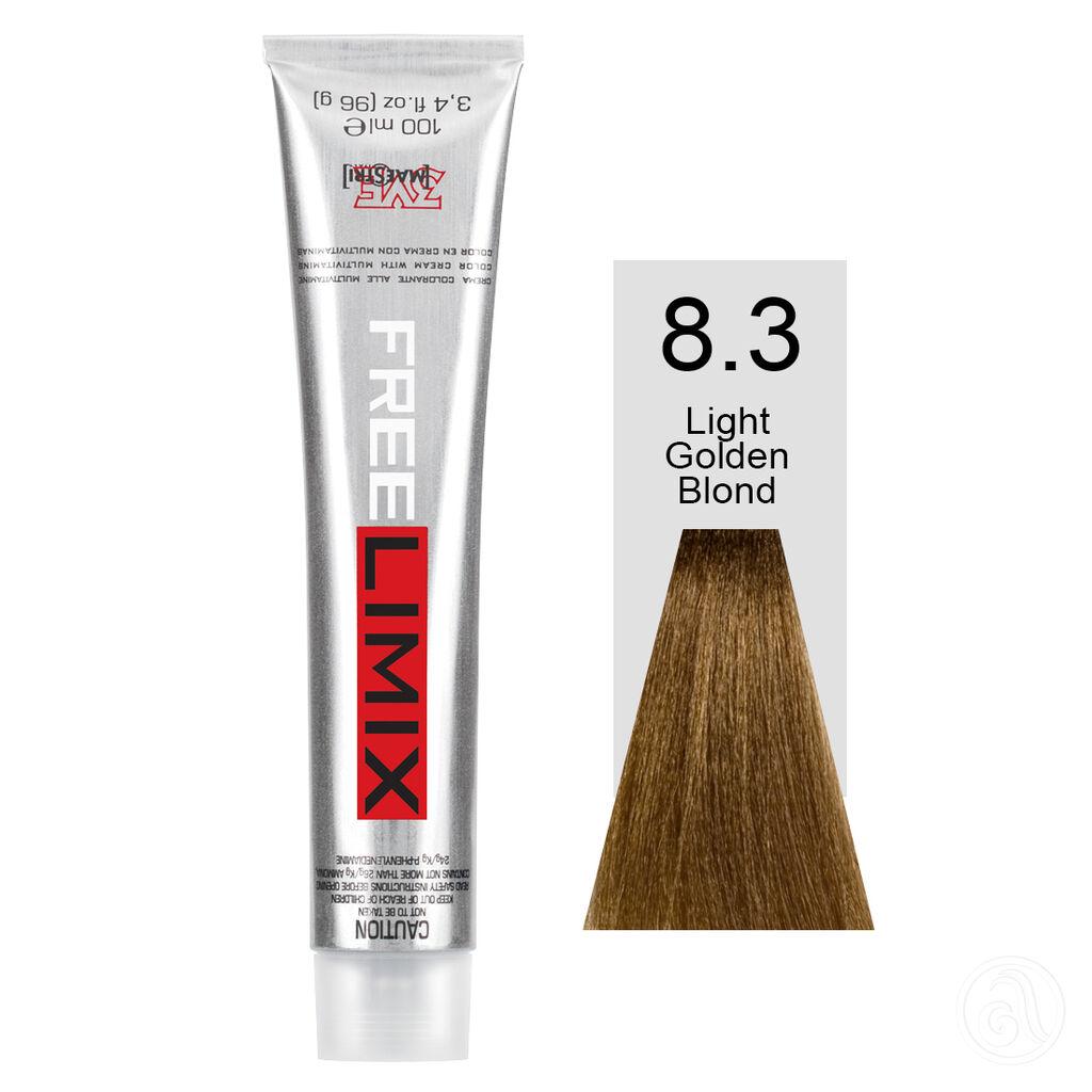 Freelimix Farba za kosu 8.3 Svijetlo zlatno plava, 100 ml