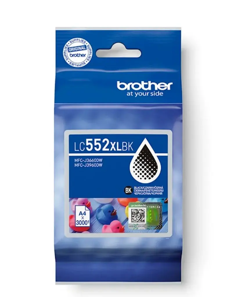 Brother Tinta LC552XLBK, Crna