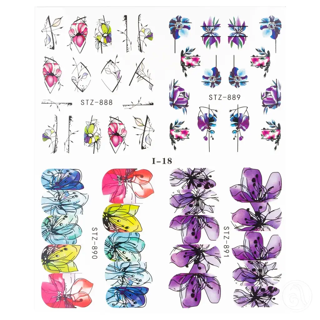 Perfect Nails Naljepnice za nokte Fruit & Flower #18