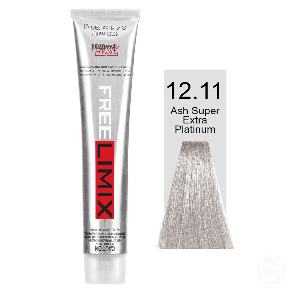 Freelimix Farba za kosu 12.11 Veoma intenzivna pepeljasto platinasta, 100 ml