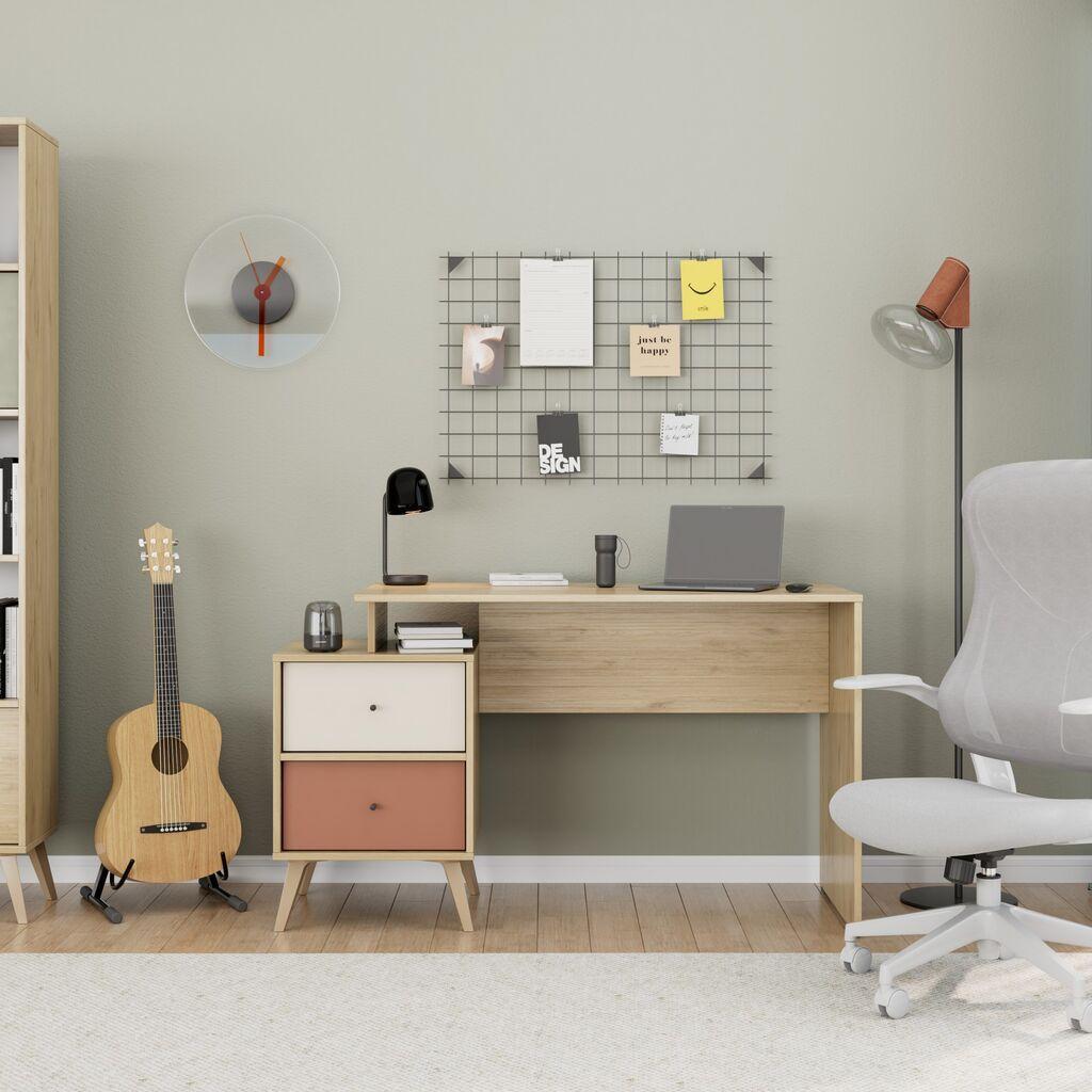 Hanah kućni radni sto Tcm-920-Fx-1, 110x75x44 cm, bež