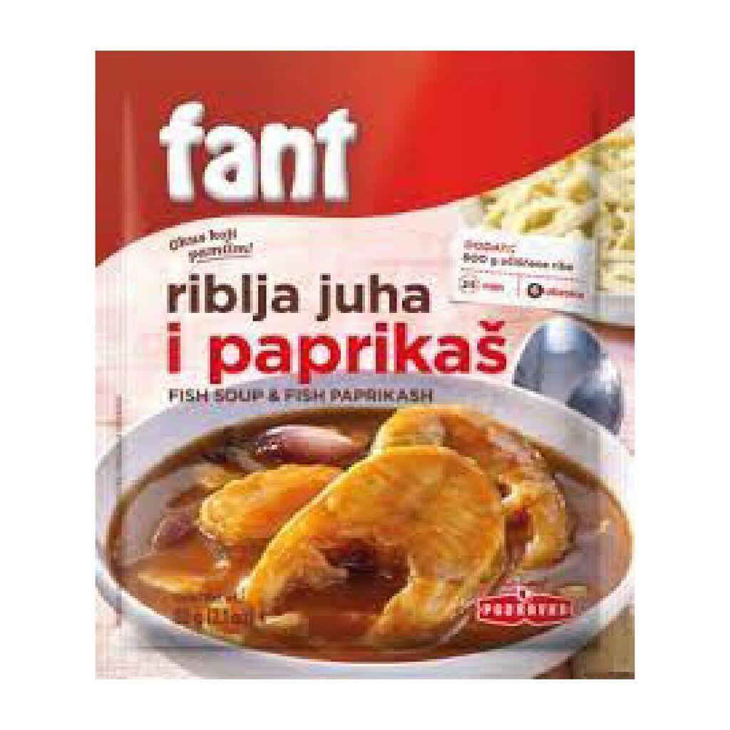 Podravka Fant riblja juha i paprikaš 60g