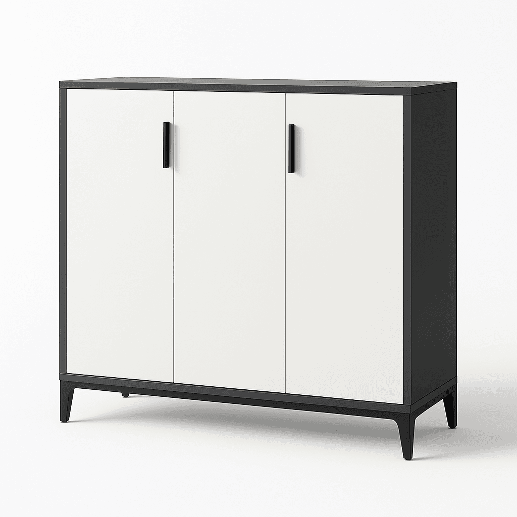 Giga Cipelarnik Cassai, 90x32cm, Bijelo-sivi