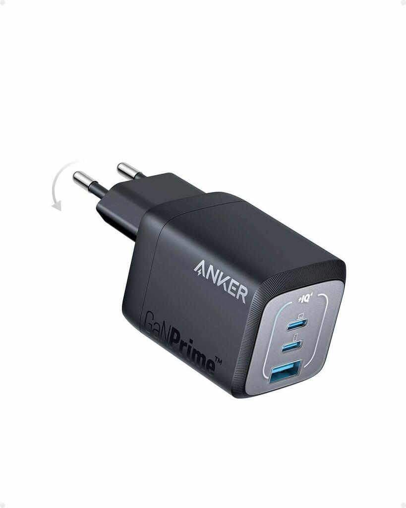 Anker Punjač Prime, 67W GaN, Sa 3 porta, Crni
