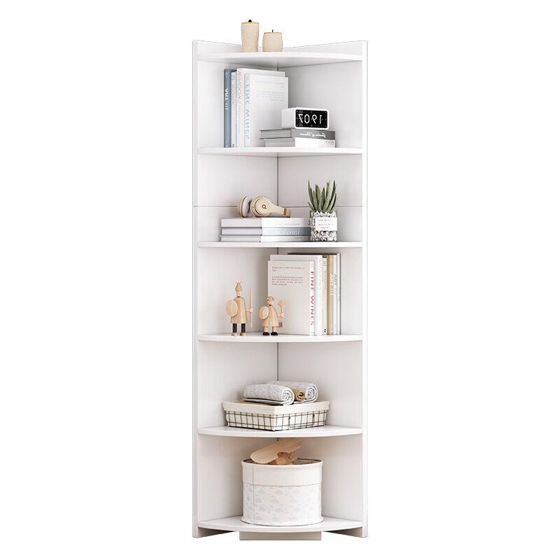 Giga Ugaona polica Verge, 180cm, Bijela