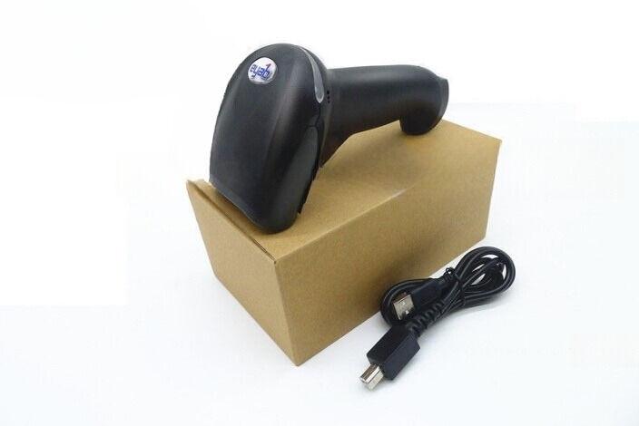 Giga Žičani barkod skener, 1D, Crni