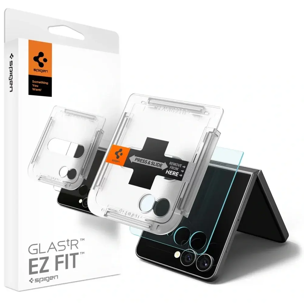 Spigen Zaštitno Staklo za mobitel Galaxy Z Flip 7 Clear Tr ”Ez Fit” Hd