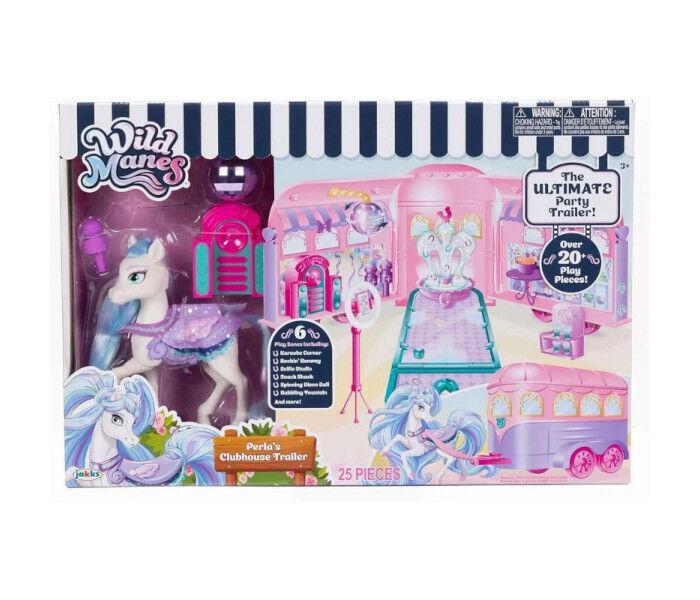 Igračka Wild Manes perlas clubhouse trailer set za igru