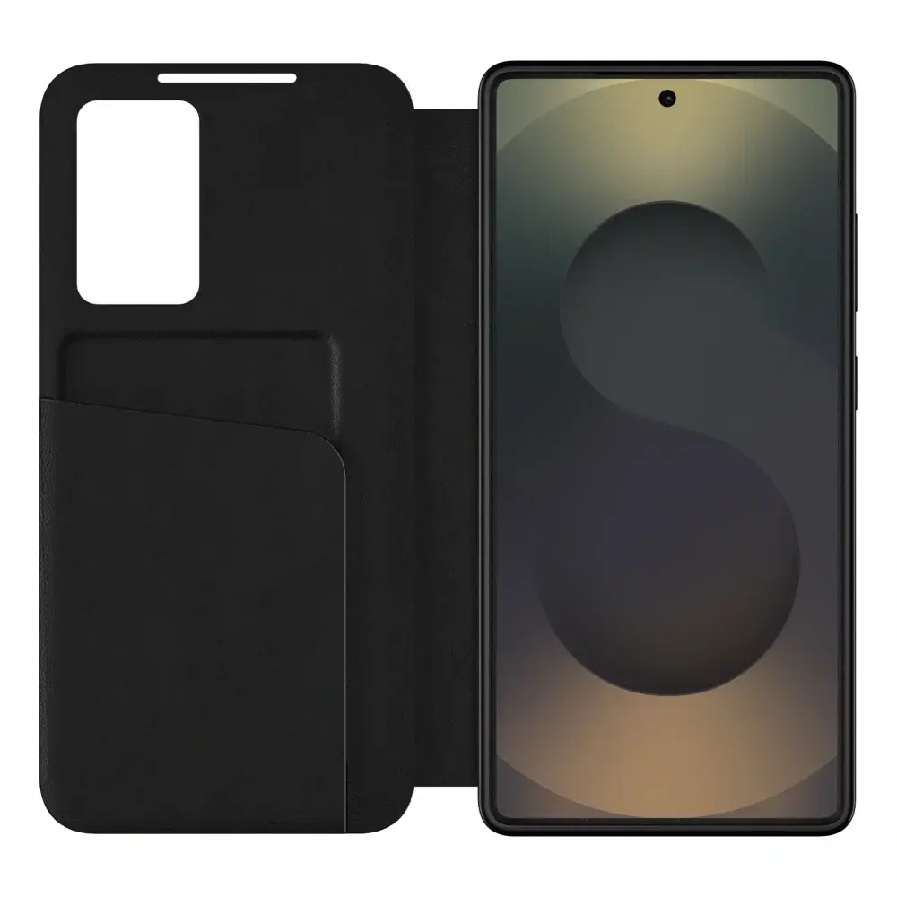 Tech Protect Futrola za mobitel Galaxy Smart Wallet S25, Mat, Crna