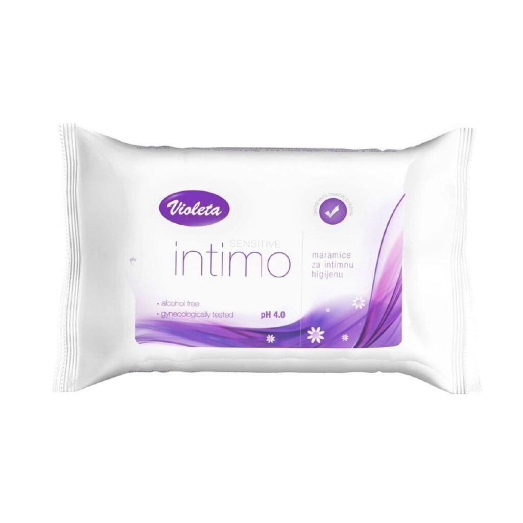 Violeta Vlažne Maramice Intimo, 18 komada