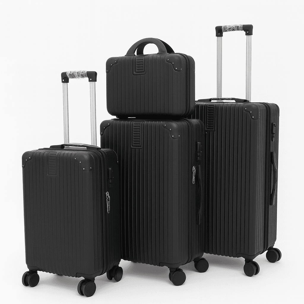 Giga Set kofera Caseon, 4 komada, Crni