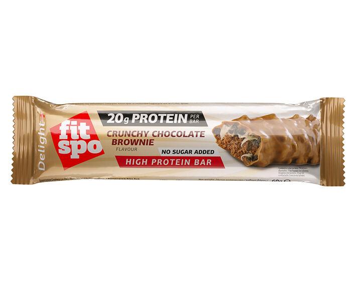 Fitspo delight  protein bar hrskava čokolada brownie 60g
