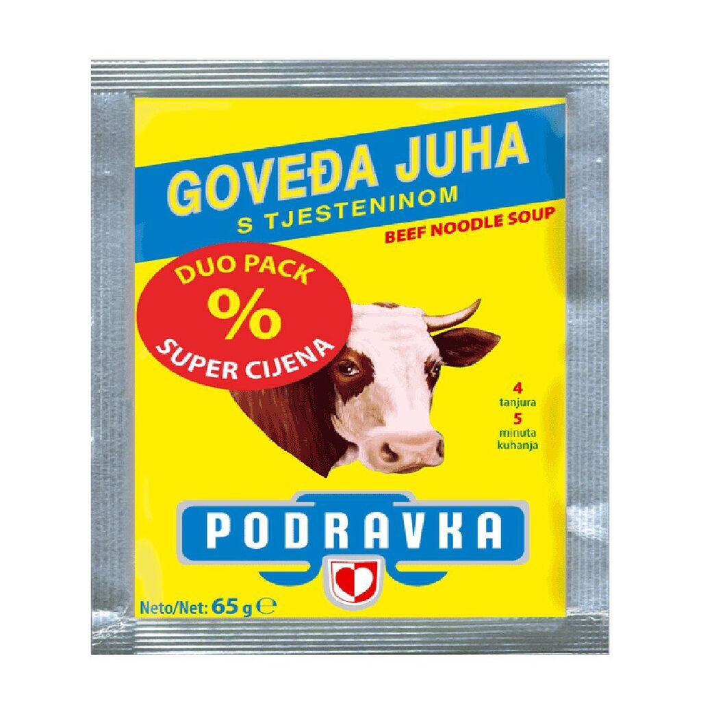 Podravka Goveđa juha duopack 65 g