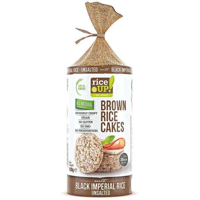 Rice Up Rizine galeta-crna riza neslane 120 g
