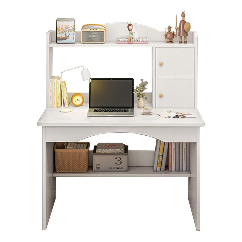 Giga Kancelarijski radni stol Trace, 80x48cm, Bijeli