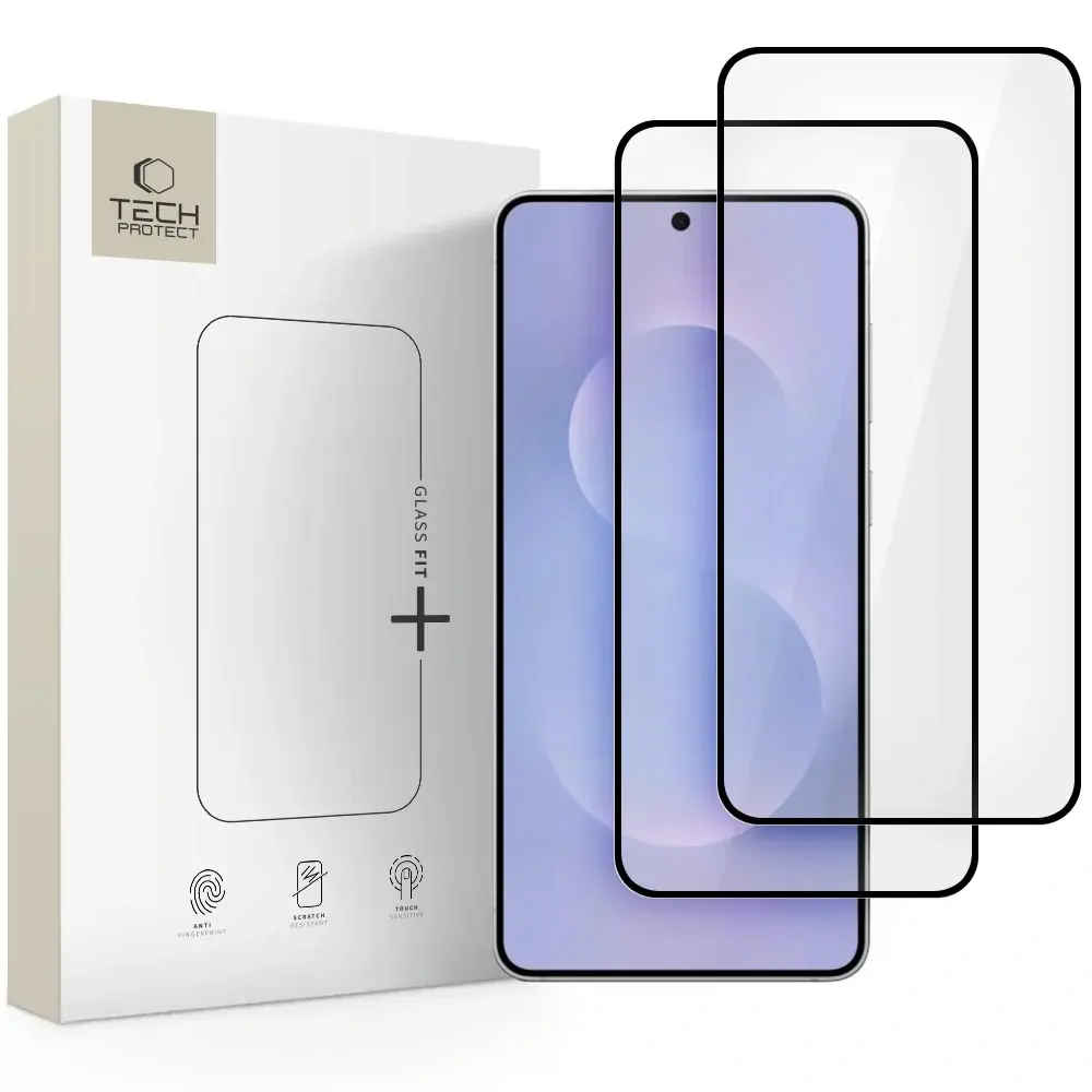 Tech Protect Zaštitno Staklo za mobitel Galaxy S25 Edge, 2-Pack