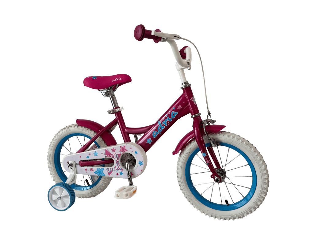 Adria Dječiji bicikl G14BA667, 14", Roze-bijeli