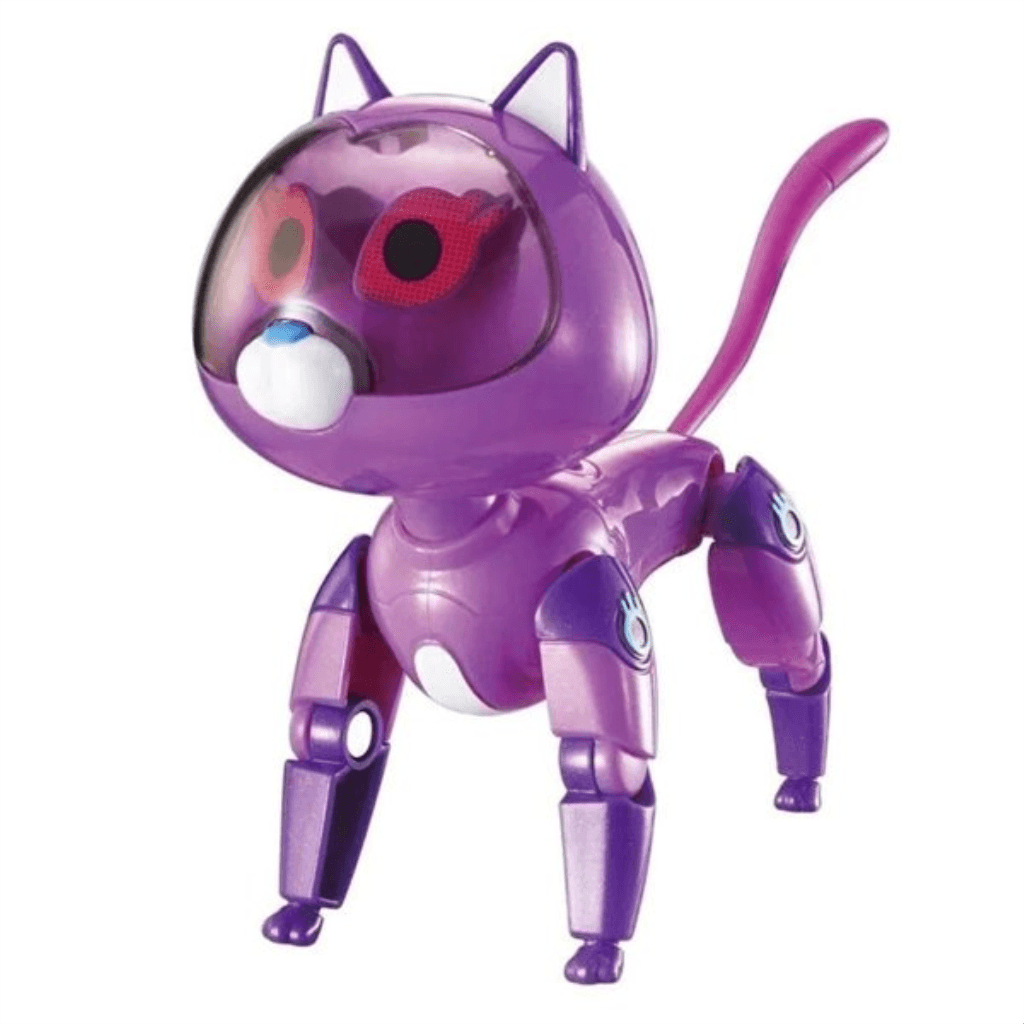 Max Mode Dječija igračka Robotska mačka 820220, 12cm, Ljubičasta