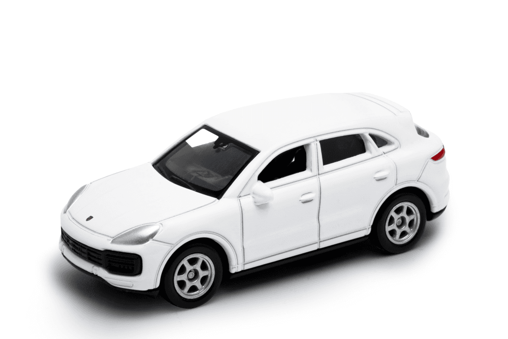 Welly Model automobila Porsche Cayenne Tutrbo 52389, 7.7cm, Bijeli