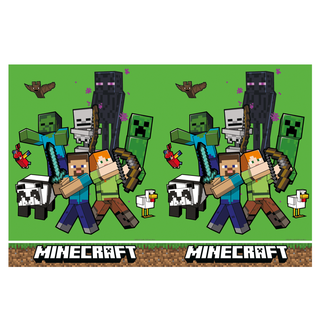Plastični stolnjak Minecraft 95444, 120x180 cm