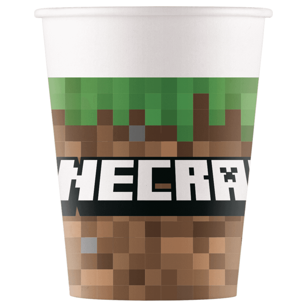 Papirne čaše Minecraft 95442, 200 ml, 8 komada
