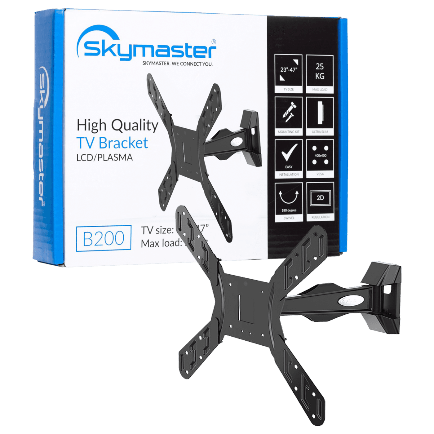 Skymaster, Nosač Za TV Prijemnike 14" - 47", 25 Kg, 2D, B200