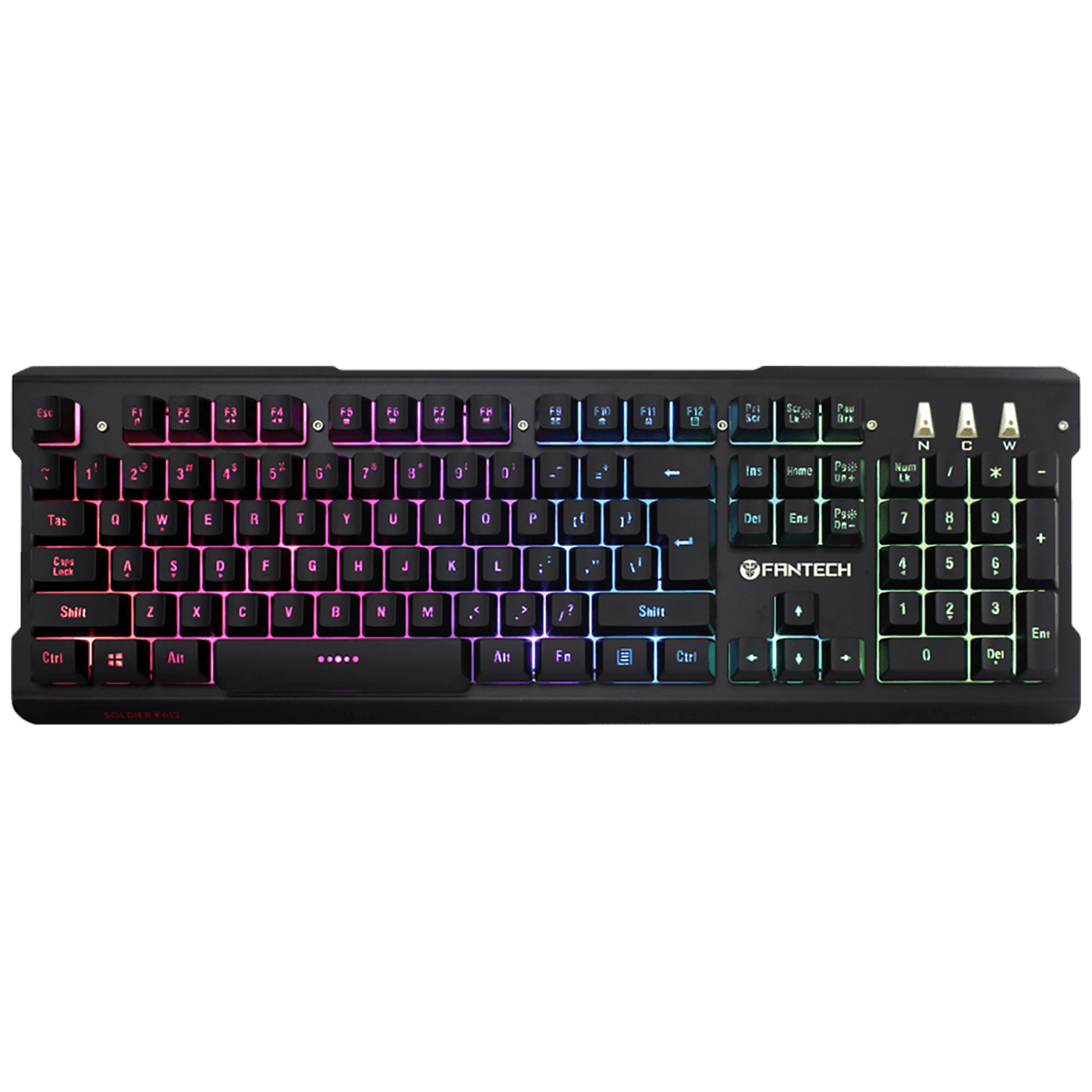 Fantech, Tastatura sa RGB osvjetljenjem, gaming, K612 Soldier