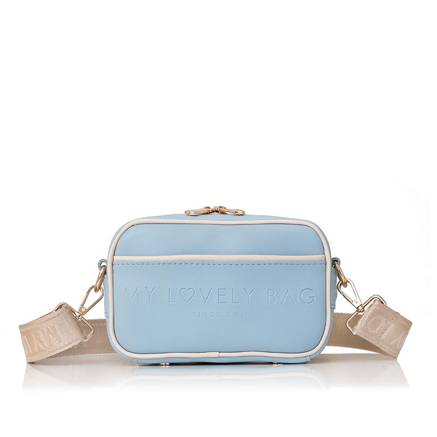 Lovely Bag Selena - Svijetlo Plava Torba, Zlatni Metal