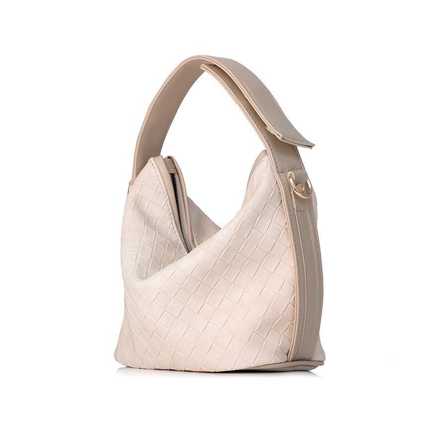 Lovely Bag Sierra - Bež Torba, Zlatni Metal