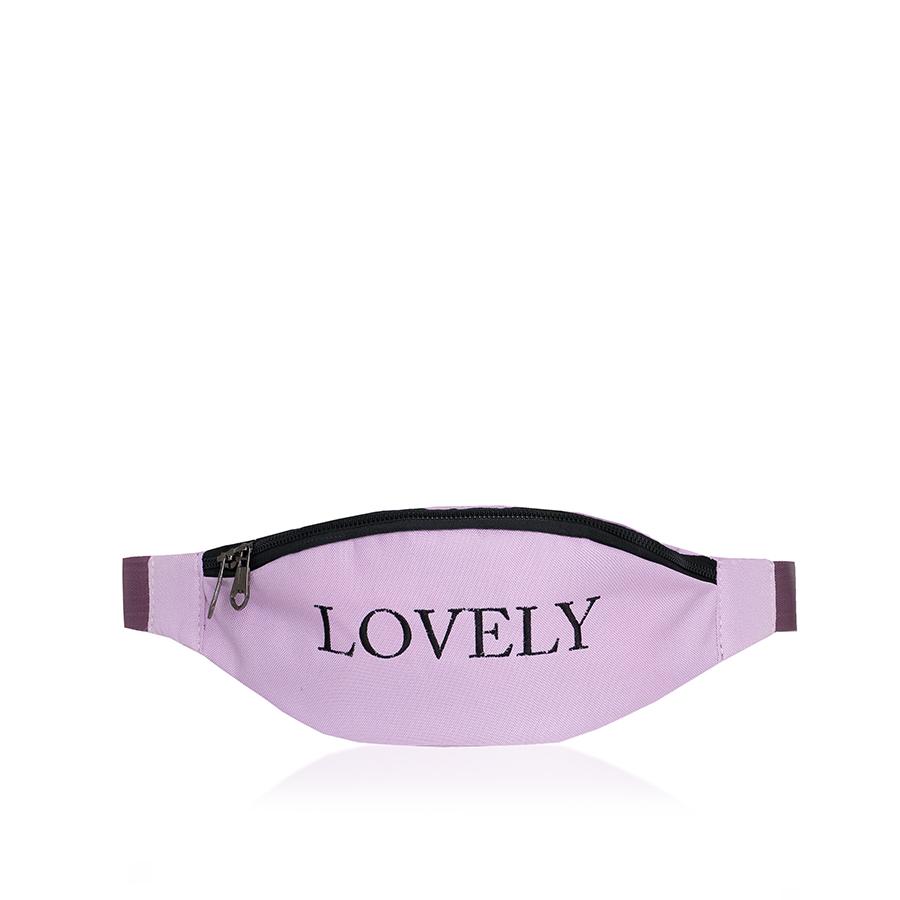 Lovely Bag Sport Belt Bag Medium - Lila/Crno Torba Za Pojas