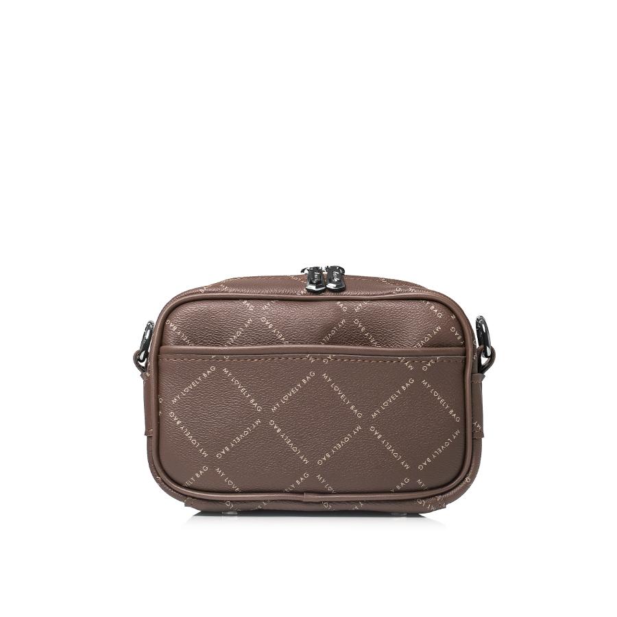 Lovely Bag Selena - Smeđa Torba, Crni Metal