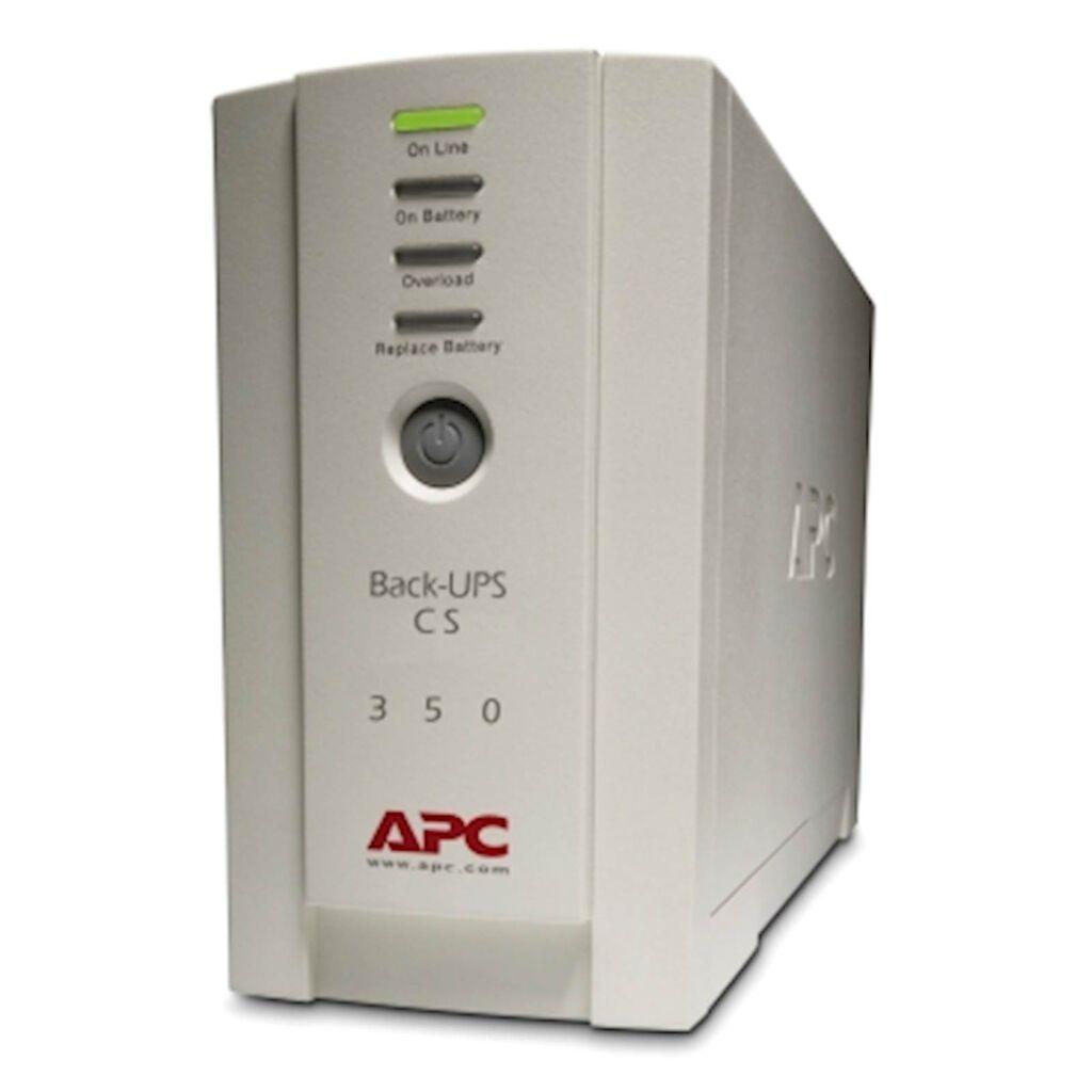 APC Back-UPS, 325VA/195W, Tower, 4x IEC C13