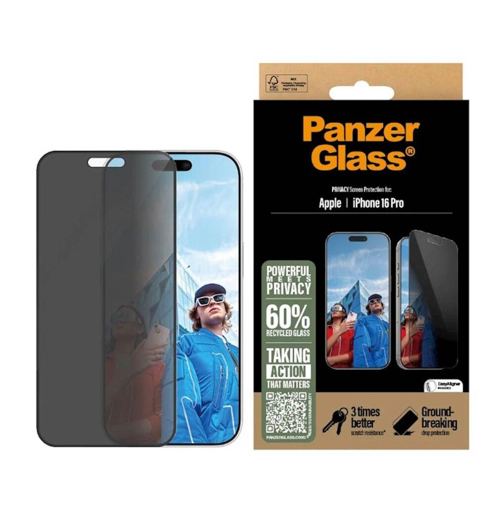 Panzer glass Zaštitno staklo iPhone 16 Pro Privacy