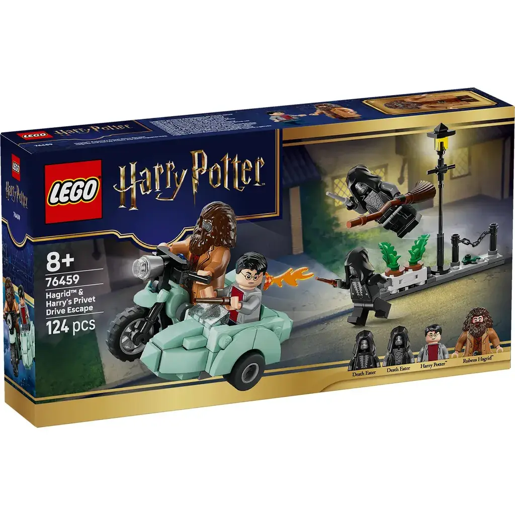 Lego Harry Potter Hagrid i Harryjev bijeg iz ulice Boxwood 76459