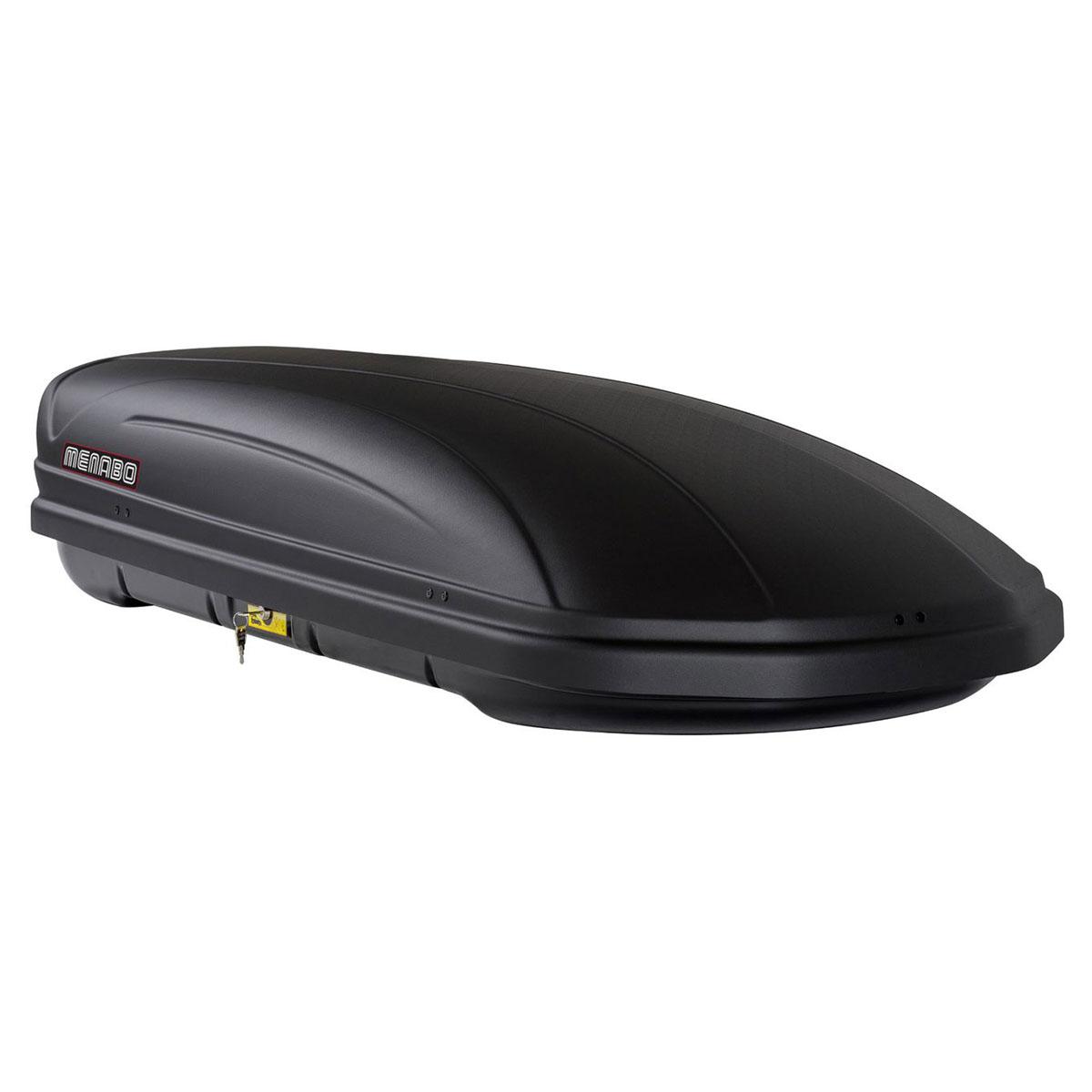 MENABO Krovni kofer Marathon Dark 460, Crni