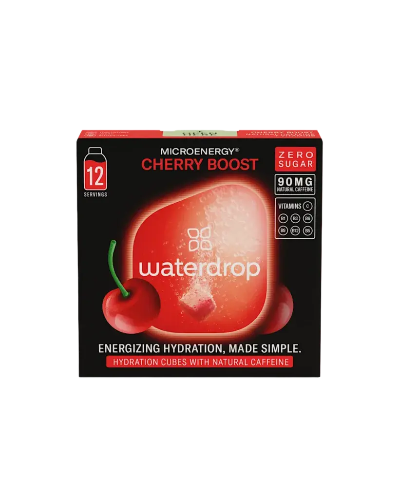 Waterdrop Kockica za hidrataciju Cherry Boost, Višnja, 12 komada