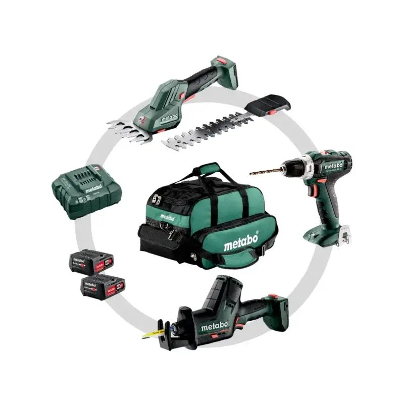 Metabo Combo Set 3.1.3 12V 691192000, Zeleno-crni