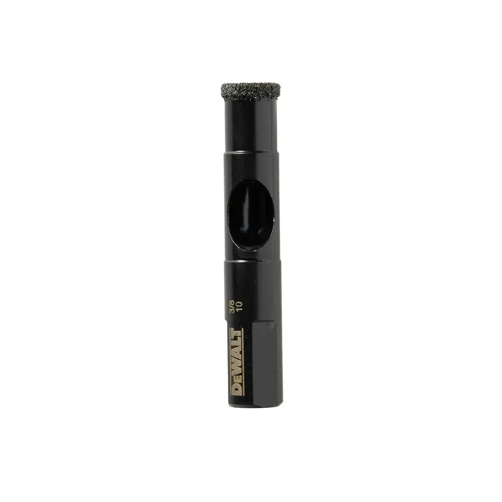 DeWalt Dijamantska kruna za keramiku i granit DT6041-QZ, 10 mm, Crna