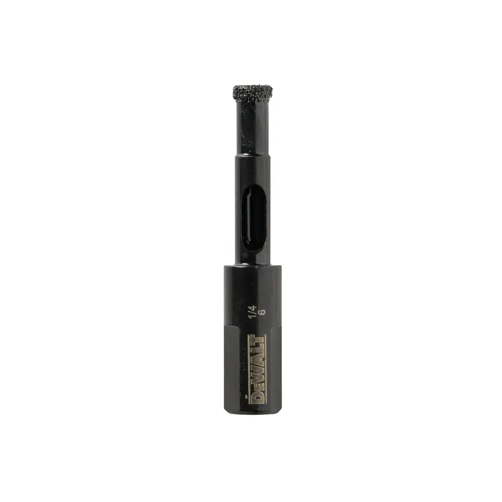 DeWalt Dijamantska kruna za keramiku i granit DT6038-QZ, 6 mm, Crna