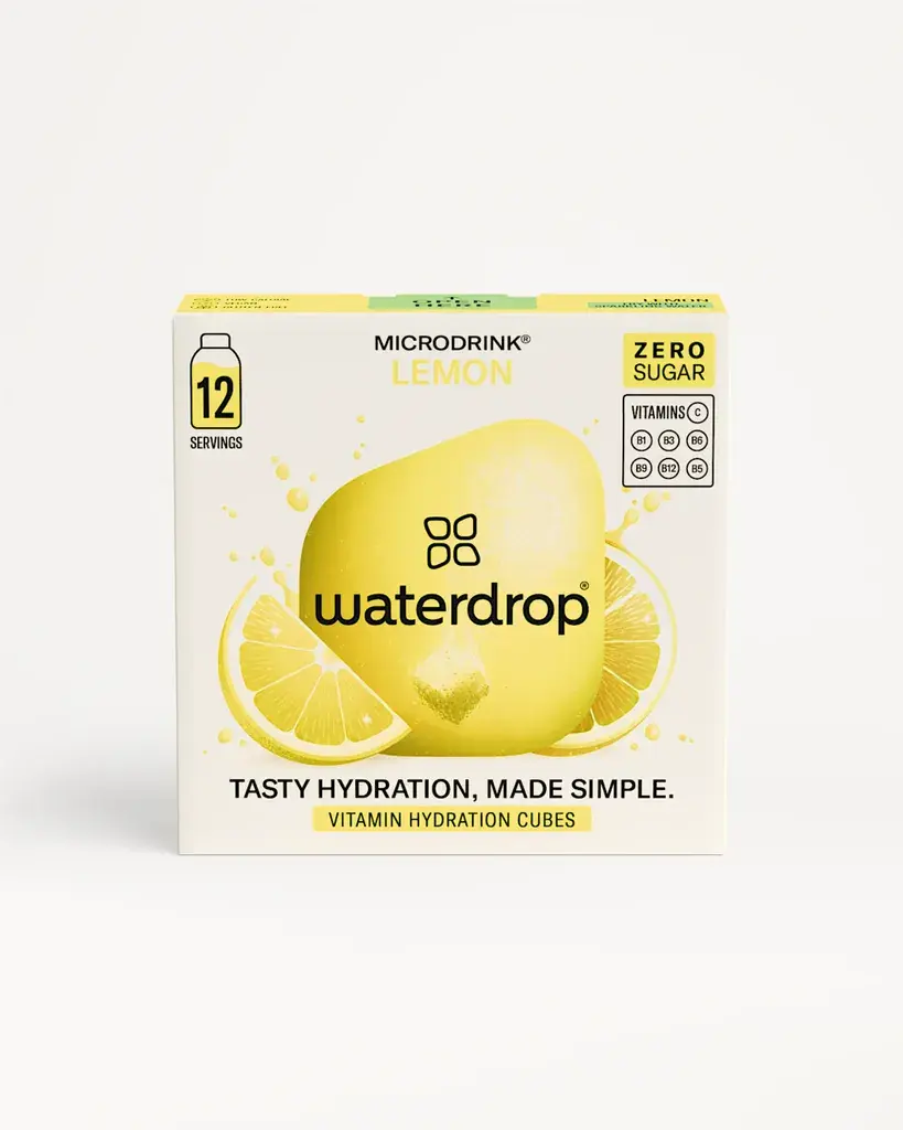 Waterdrop Kockica za hidrataciju Limun, 12 komada