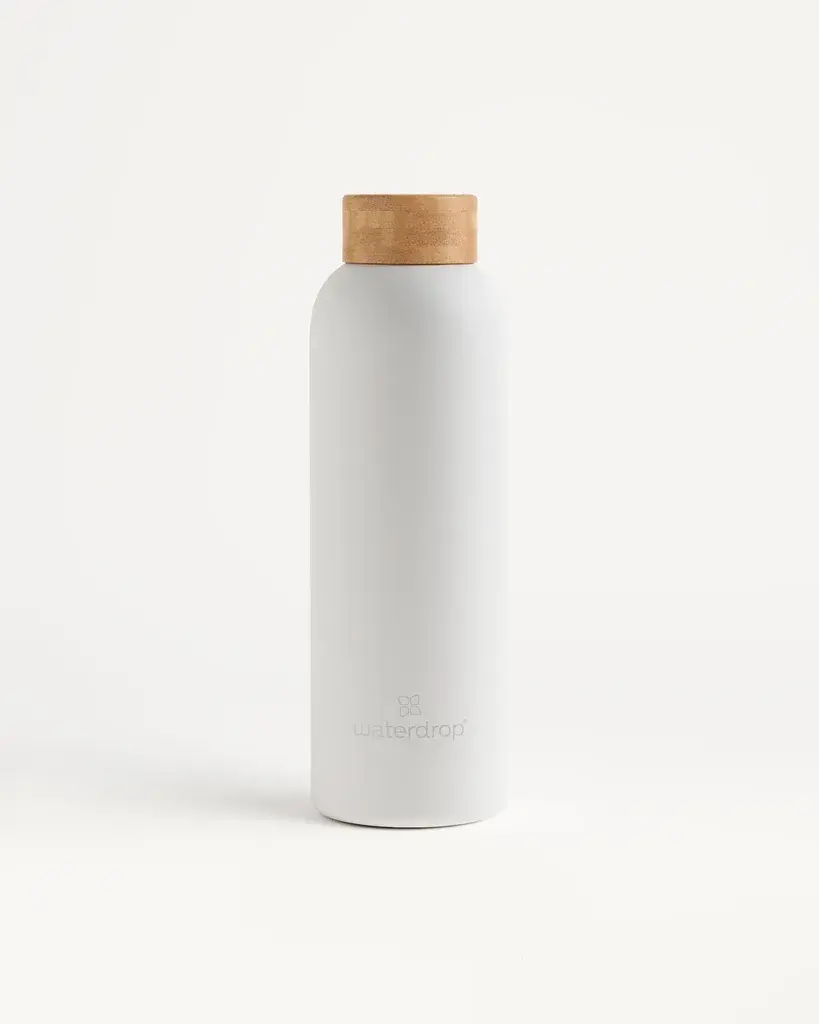Waterdrop Čelik boca, 600ml, Bijela