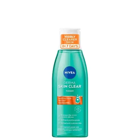 Nivea Derma Skin Clear tonik za lice, 200 ml